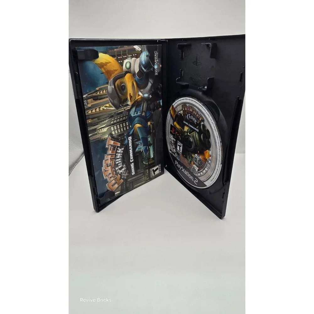 Ratchet & Clank: Going Commando (Sony PlayStation 2, 2003) CIB‎ Complete Tested